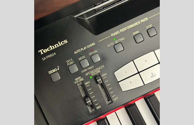 Technics SX-PR804 Satin Cherry Digital Piano, Used - Complete Package (SN:11577) - Image 10